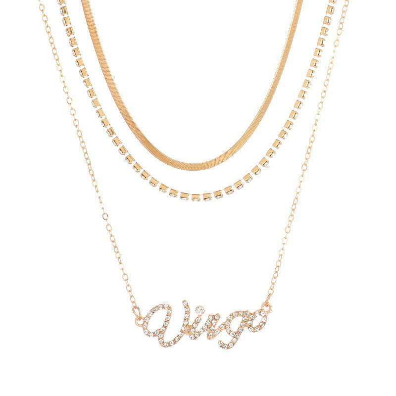 Multi-layer Diamond Necklace - WOMONA.COM