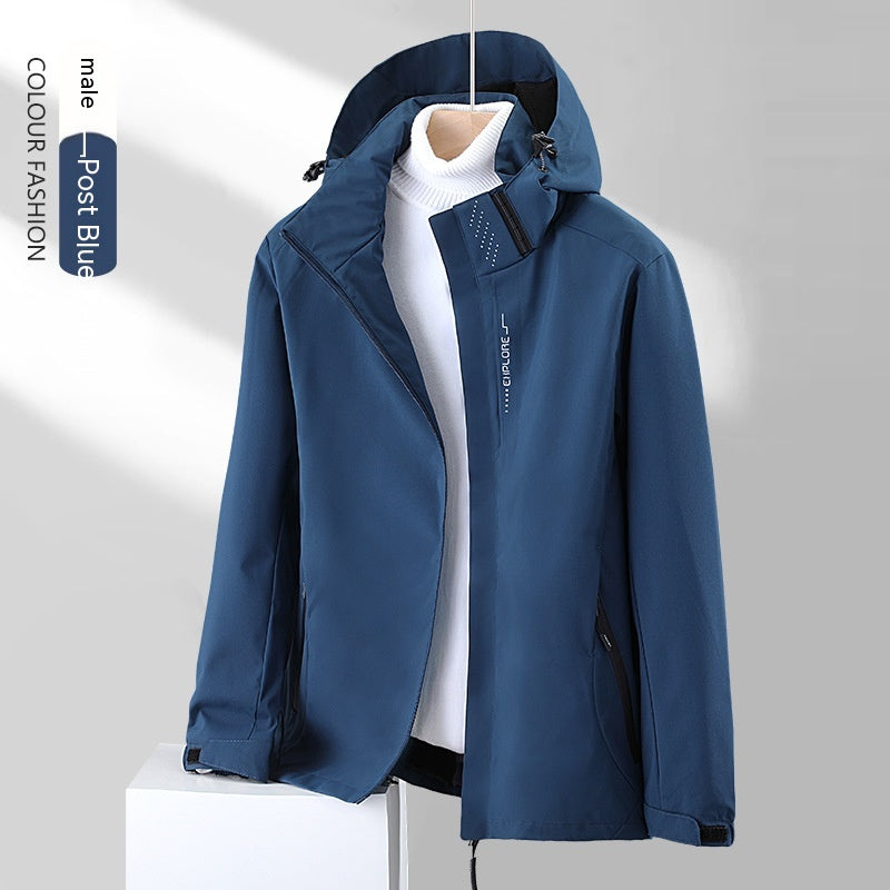 Thin Shell Jacket Waterproof Windbreaker Jacket - WOMONA.COM