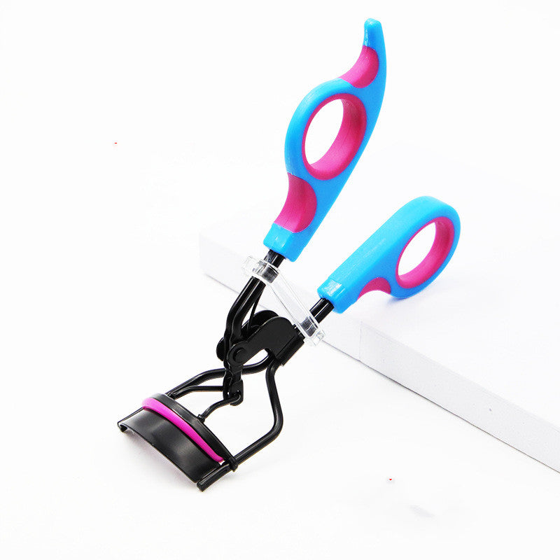 Double Color Curling Eyelash Curler Aid Women's Portable - WOMONA.COM