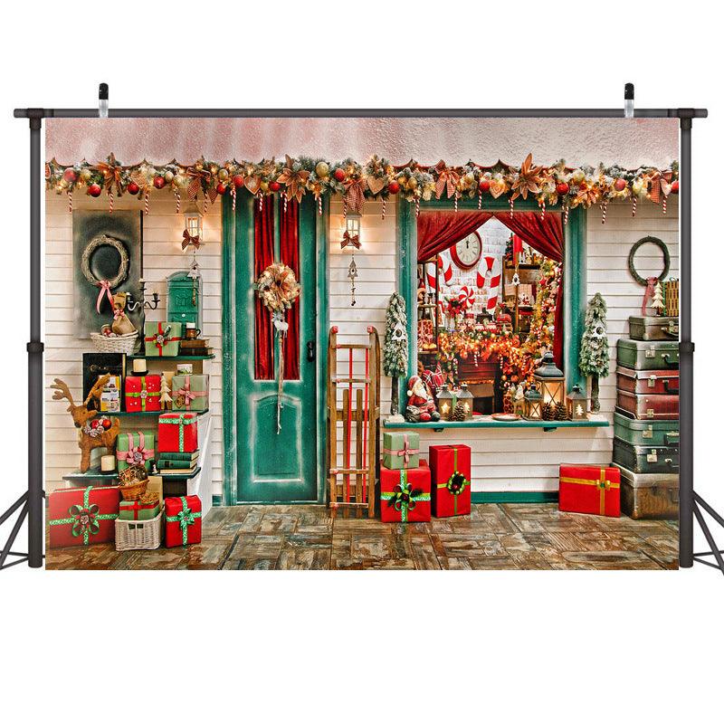Christmas background cloth - WOMONA.COM