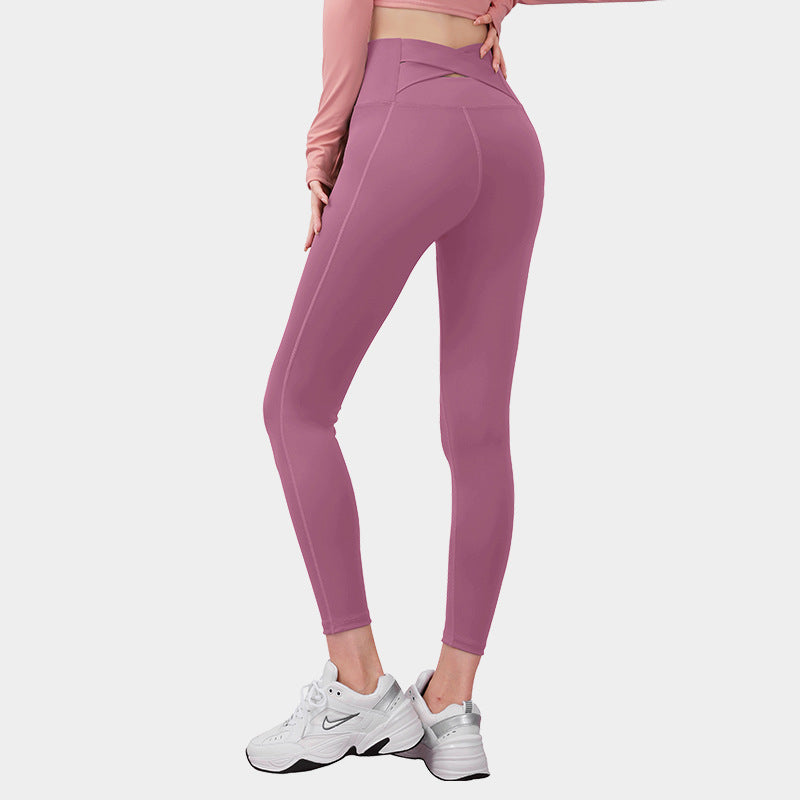 Fitness Yoga Pants Tummy Control Leggings For Women - WOMONA.COM