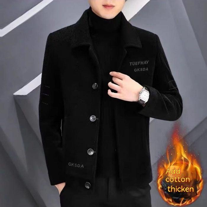 Men's Padded Jacket Top Casual Trench Coat - WOMONA.COM