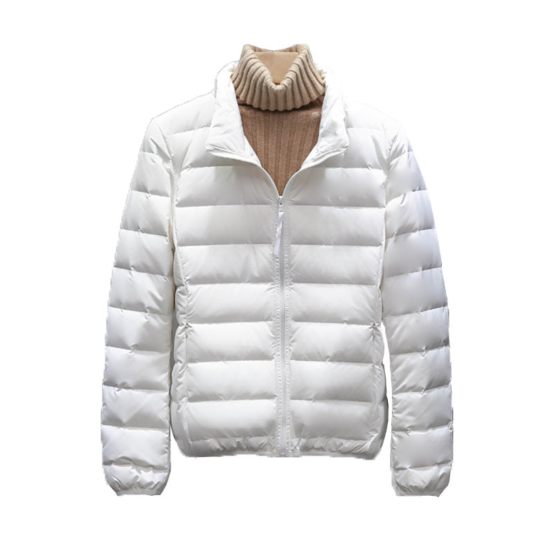 Women's Lightweight Duck-Down Puffer Jacket – product view 1 | WOMONA