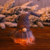 Christmas Forester Gnome LED Doll Light Tree Decoration Hanging Pendant - WOMONA.COM