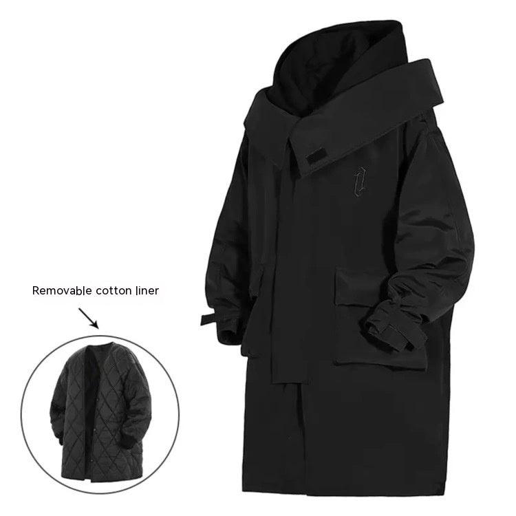 Men's And Women's Loose Casual Mid-length Jacket - WOMONA.COM