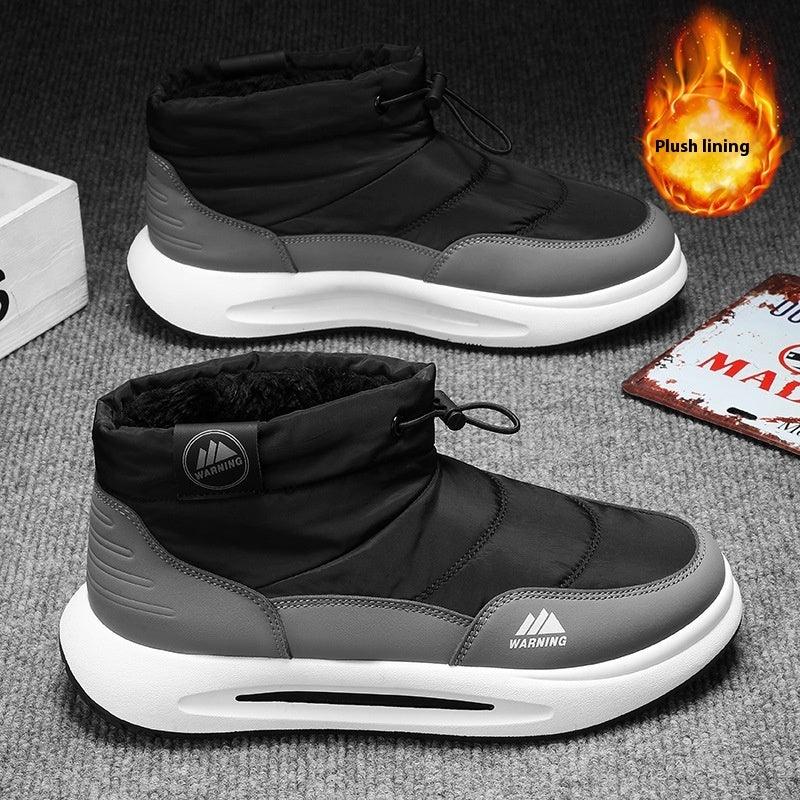 Fleece-lined Warm Northeast China Cotton Shoes - WOMONA.COM