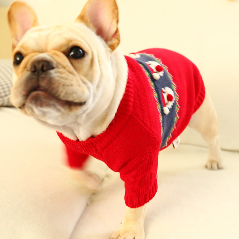 Pet christmas sweater - WOMONA.COM