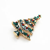 Christmas Tree Brooch Pin Women Girls Jewelry - WOMONA.COM