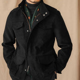 Multi-pocket Safari Vintage Coat