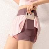 Summer New Fitness Shorts Women"s Breathable Running - WOMONA.COM