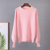 Warm Ladies Sweater Women Knitwear Knitted Sweaters - WOMONA.COM