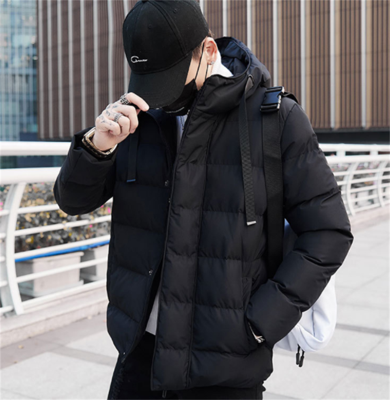 Men's Winter Fleece Padded Jacket Thick Heating Clothing - WOMONA.COM