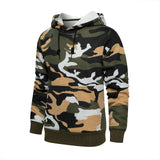 Camouflage Sports Loose Casual Plus Size Top