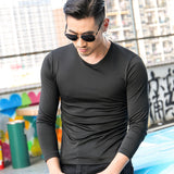 men's collar T-shirts, long sleeves - WOMONA.COM