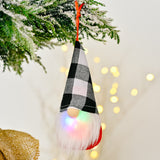 Christmas Decoration Christmas Knitted Pendant With Lights - WOMONA.COM