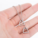 Personality Heart Lock Lady Necklace - WOMONA.COM