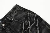 Old Washing Water Jeans mit weitem Bein für Herren