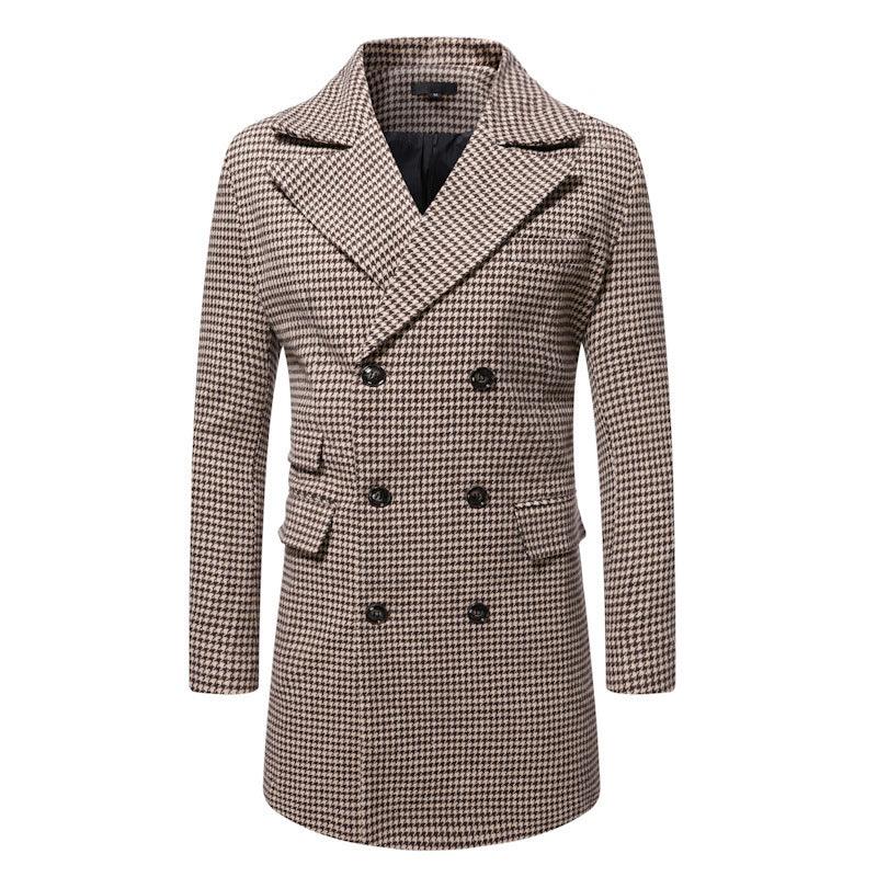 Fashion Overcoat Men's Mid-length Fashion - WOMONA.COM