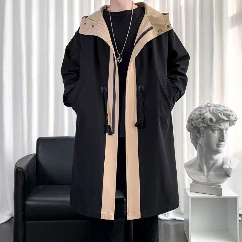 European Trench Coat Men's - WOMONA.COM