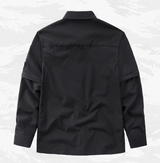 Long Sleeved Lined Jacket For Men - WOMONA.COM