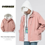 Hong Kong Style Spring And Autumn New Jacket Couple - WOMONA.COM