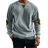 Stand Collar Corduroy Long-sleeved Sweater For Men - WOMONA.COM