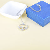 Eternal Love Heart Necklace - WOMONA.COM