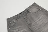 Fashion American Ripped Wide-leg Jeans Men - WOMONA.COM