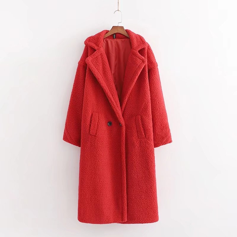 Long-sleeved Thickened Thermal Long Coat