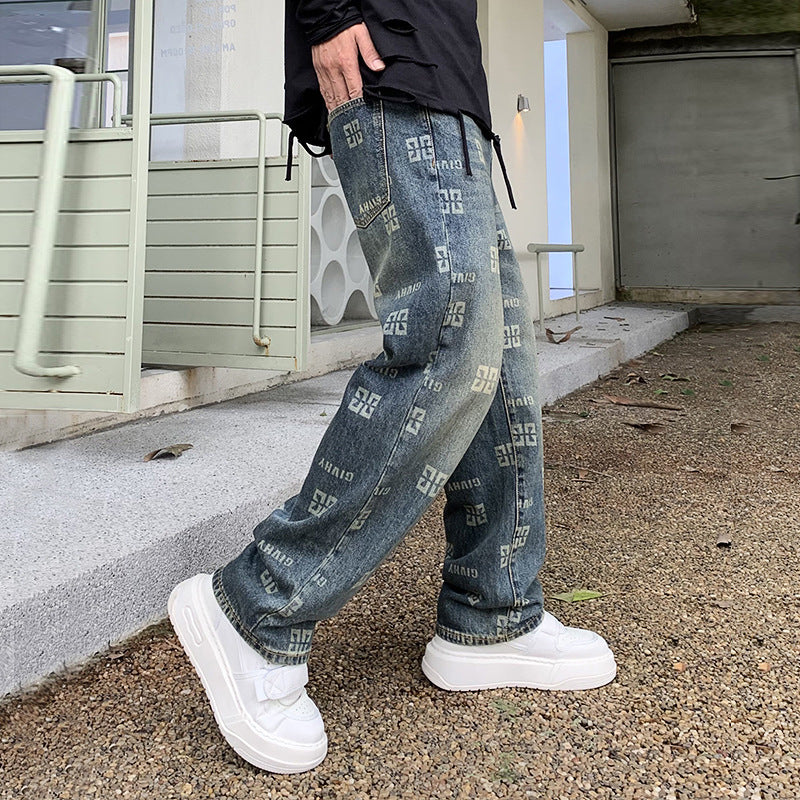 Straight Fashion Loose Casual Pants - WOMONA.COM