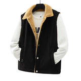 Men's Lamp Wick Cashmere Warm Jacket - WOMONA.COM