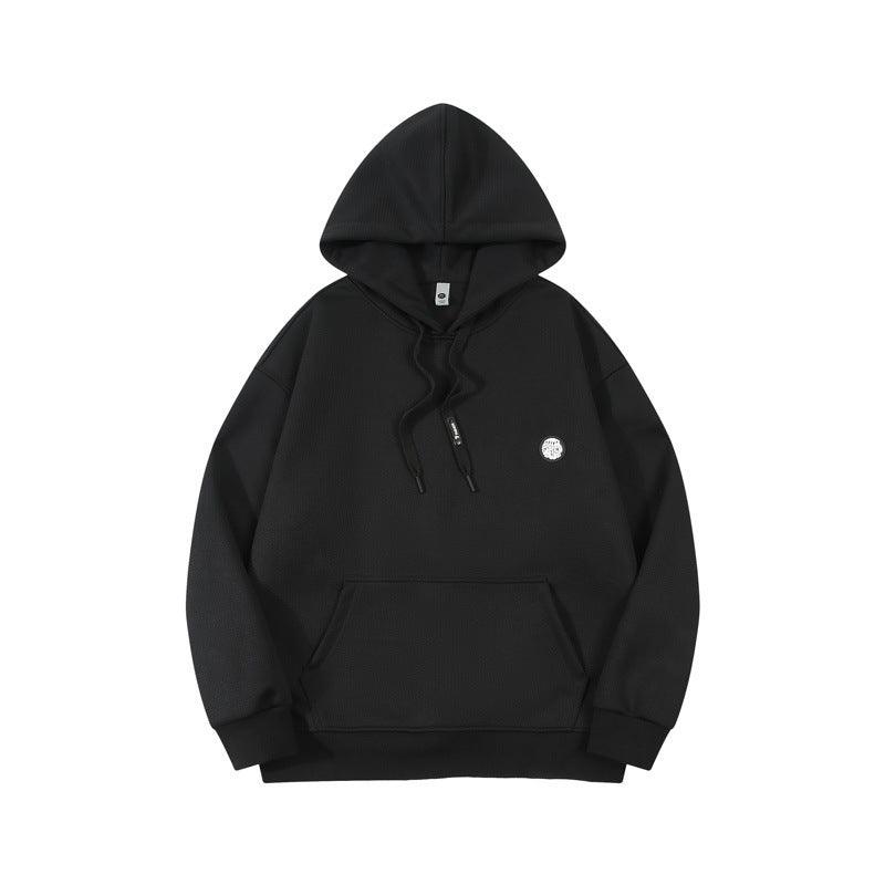 New Waffle Hooded Men's Thick Casual Top - WOMONA.COM