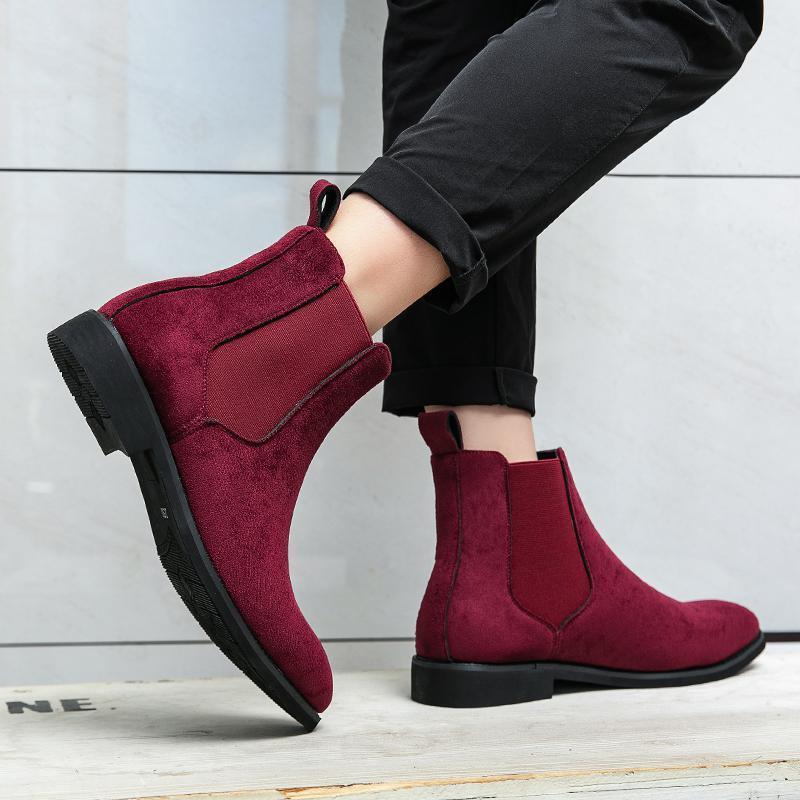 Pointed Workwear Martin Boots - WOMONA.COM
