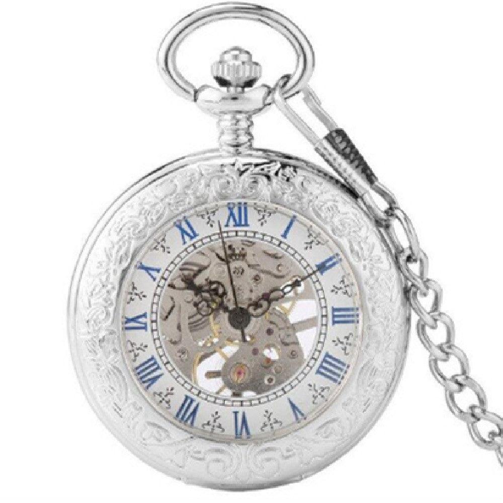 Men's Simplicity Mechanical Pocket Watch - WOMONA.COM