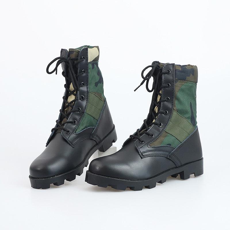 Combat Men's High-top Combat Boots - WOMONA.COM