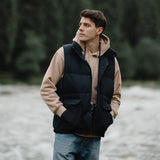 White Duck Down Three-proof Vest Down Jacket