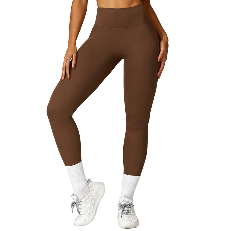 Quick-drying Nude Feel Hip Raise Yoga Pants Women's Outdoor Leggings