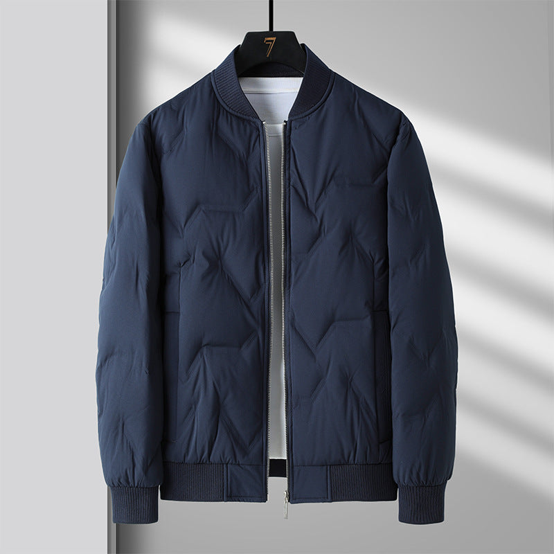 Business Casual Light Thin Warm Down Jacket - WOMONA.COM