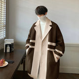 Men's Tweed Trench Coat