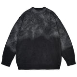 Paisley Tie-dyed Sweater Men's Winter