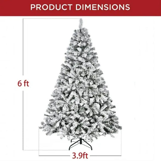 Xmas Tree W  Remote-Controlled 250 Multi-Color Lights Decor