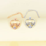 Eternal Love Heart Necklace - WOMONA.COM