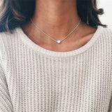 Clavicle Chains Necklace Women Jewelry Valentines Day Gift - WOMONA.COM