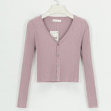 sweater cardigan women Slim sweaters - WOMONA.COM