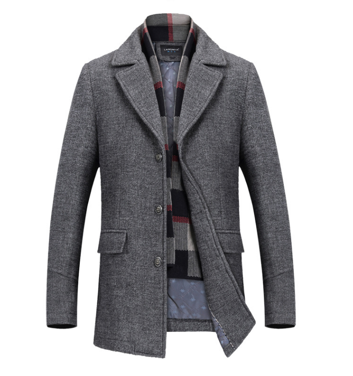 Montgomery Wool Trench Coat - WOMONA.COM