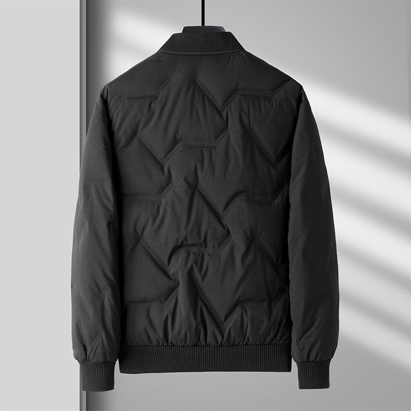 Business Casual Light Thin Warm Down Jacket - WOMONA.COM