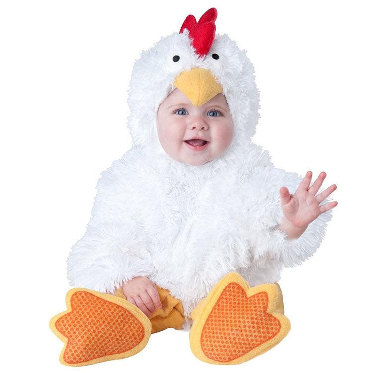 Halloween Baby Go Out Cosplay Warm Romper - WOMONA.COM
