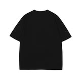 Fashion Fuzzy Printed T-shirt Men - WOMONA.COM