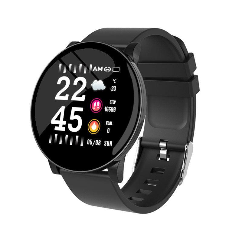 Smart Watch Round Single Point Exercise - WOMONA.COM