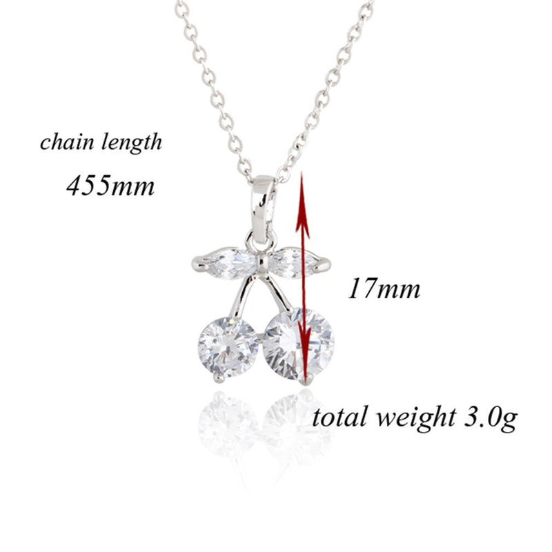 Cherry necklace - WOMONA.COM